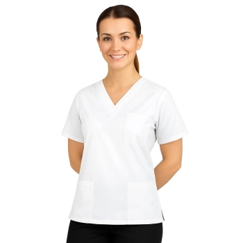 Uniform medyczny CLINIC biały roz. XS